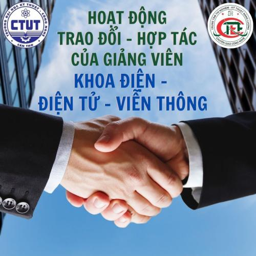 Hoạt Động Trao Đổi, Hợp Tác Của Giảng Viên Khoa Điện